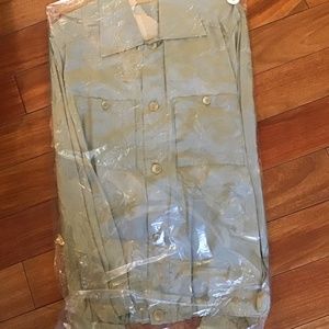 Vintage San Pierre disco silk men’s shirt jacket